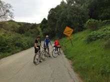 First gravel secteur Santa Rita Rd