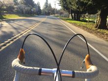 Open road, unincorporated King County, Washington.  Love sunny daze.