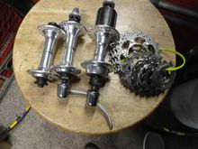 I have not cleaned them, so a good cleaning and lubrication is in order