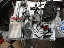 Removed BMX rotator parts, kids grips, and non working junk.  