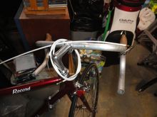 At this rate the Raleigh will be down to a frame and fork soon and will fade out of the shop to a new home.