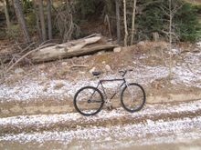 Yes actual snow on the ground.