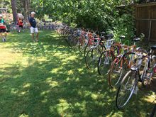 I did not count the number of bikes