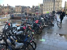 Thousands of bikes everywhere 