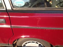This and similar pictures are the only ones that I can find at the moment.  I was looking for the correct stainless trim at the time of the picture. Yes, it is all stock right down to the 14 inch steel wheels.  How weird is that nowadays.  