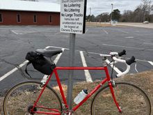 Fortunately, there is no prohibition of riding lovely fillet-brazed 531!