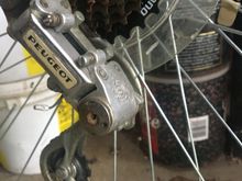 Replacement rear wheel