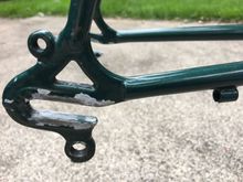 Zeus markings under the thick paint