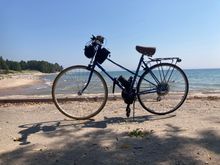 Raleigh Mixte with Tongsheng middrive. 