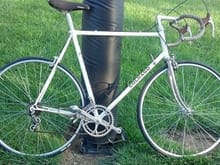 My first grail bike, 1981 Colnago Super.  Bought in ~2012 with original everything, for $650.  Sold during divorce so I could eat and stuff.