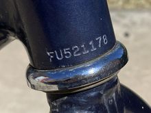 "FU" doesn't register in the Schwinn serial number databases. :(