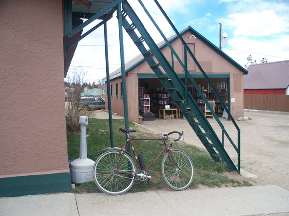 The Library and book garage.