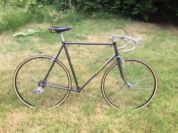 25mm tires. Saddle and stem height about right