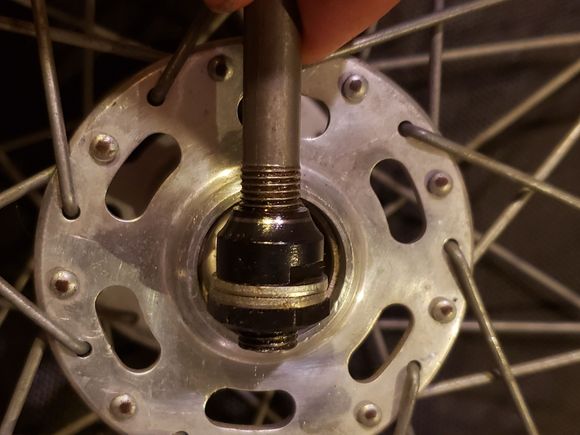 I've seen lots of pitted French hub cones, these flawless cups and cones looked great! 