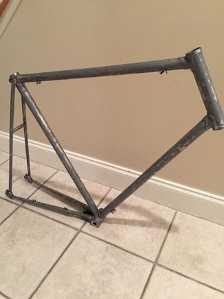 Bare frame. 