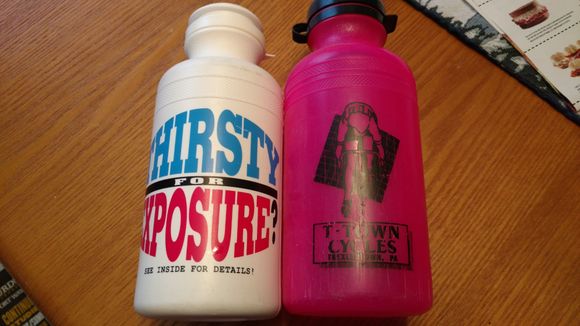 WSI advertising bottle that was mailed out to shops around ‘90 or ‘91 sorry no cap long gone.   $26.67 shipped for the pair 