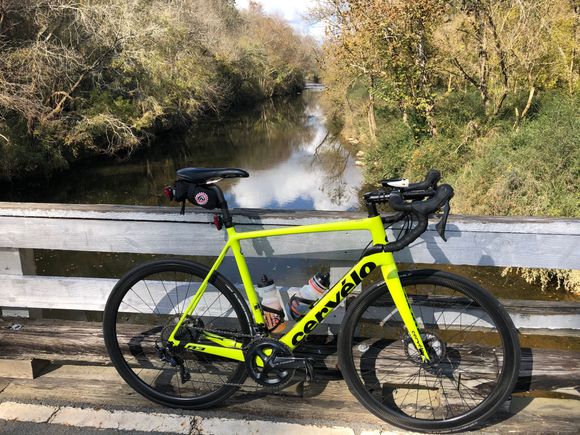 Today’s ride. Another Rocky River crossing!