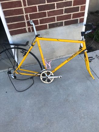 As found - pretty rough
