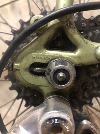 Shimano dropouts.