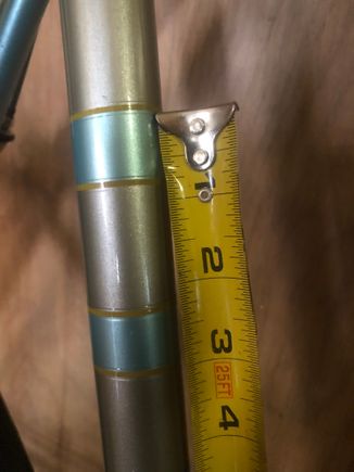 Spacing is 3/4” 