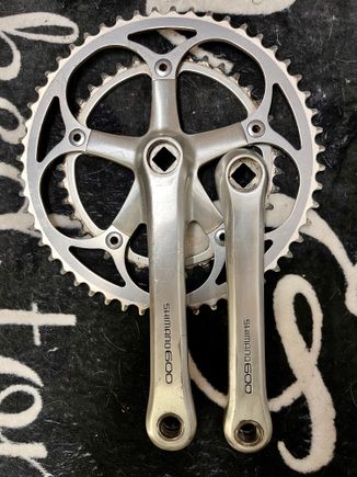 Shimano 600 crankset