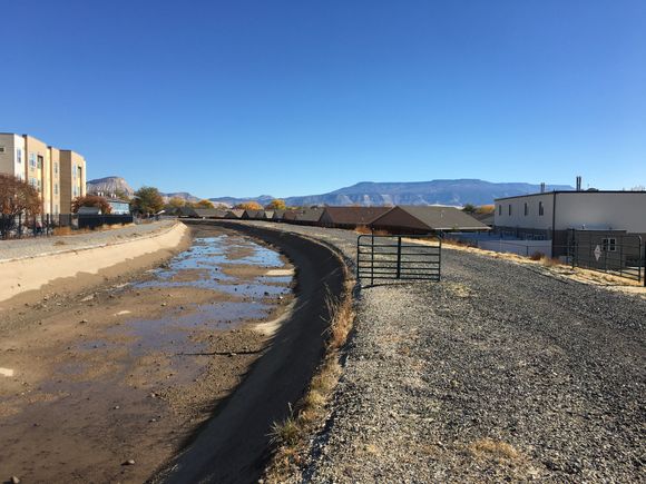 The canal system providing many residents with untreated water for lawns is essentially dry.