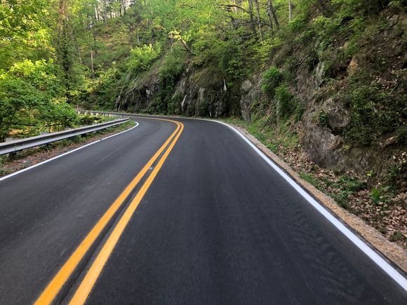 Mountain roads in NC