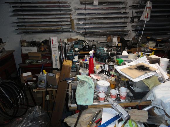 top of my work bench