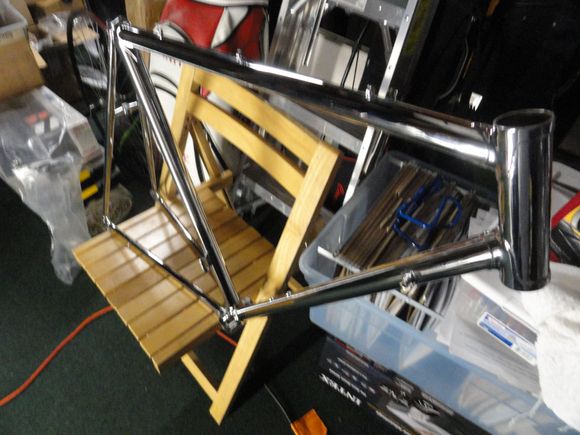 Frame is nicely done and the few bits that are not quite perfect are in the area that will be paint filled, and that was from incomplete cleaning on my part.