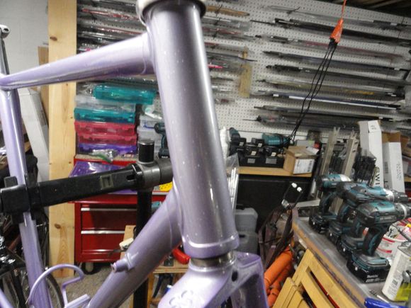 Head tube is pretty normal in it's production.