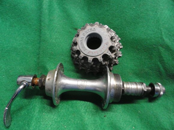 Campy hub, and Regina America freewheel