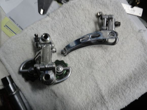 Both are reconditioned but are very serviceable for a daily rider.
