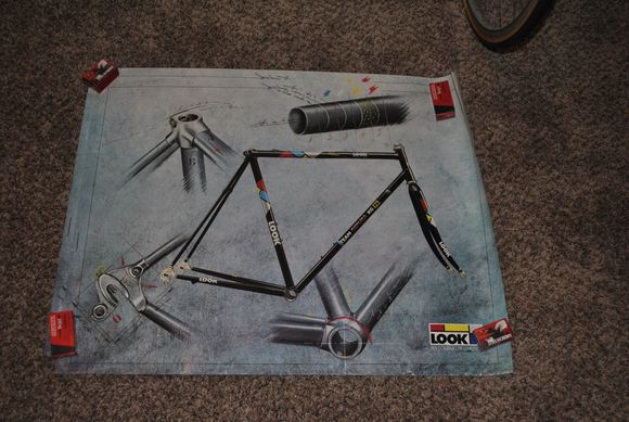 2 Look carbon frame posters. Both in great shape but the top one has some brown marks on the upper left corner, maybe Coke over spray or somthing.   $4 for the stained one and $5 for the other plus actual shipping.  