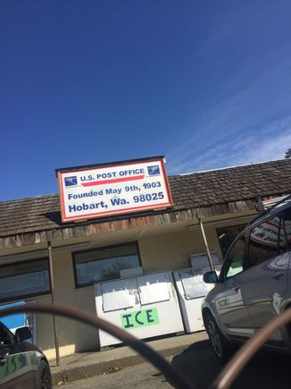Rural post offices are declining
