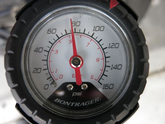 looks new pump is good to about 78 ish..