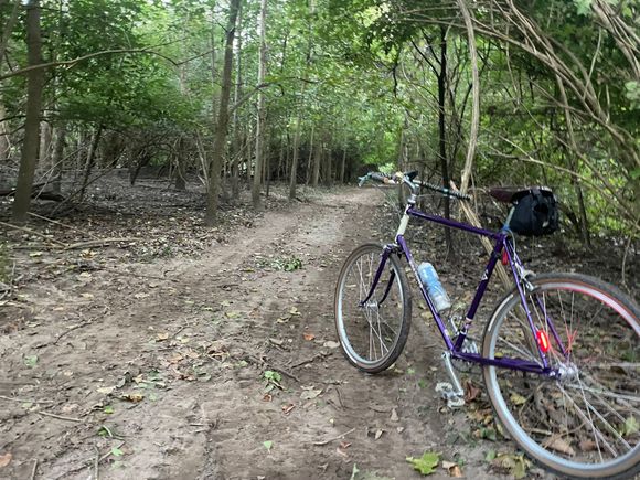 seatpost not slipping along the Rouge River