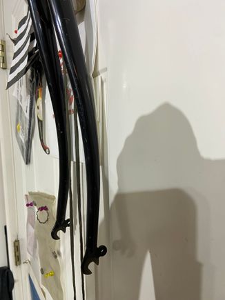 So So Tange chrome fork, I think it might be 27” but not 100% 