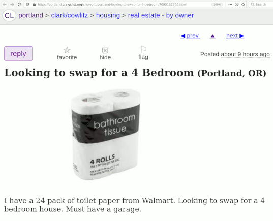 TP Craigslist
