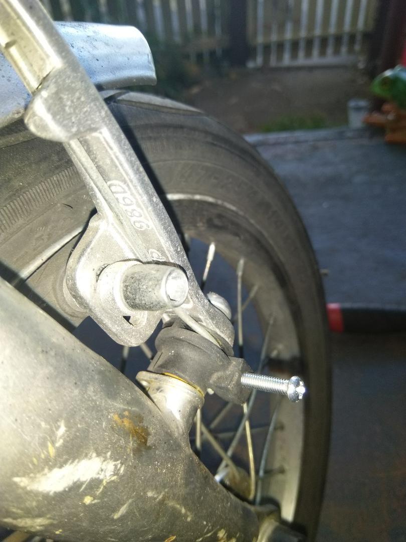 bike brake lever and cable