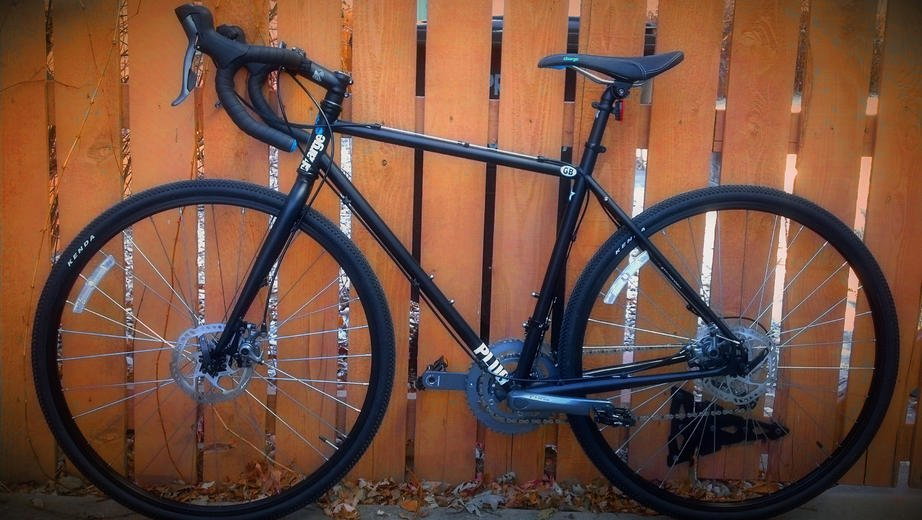 silver black bicycle