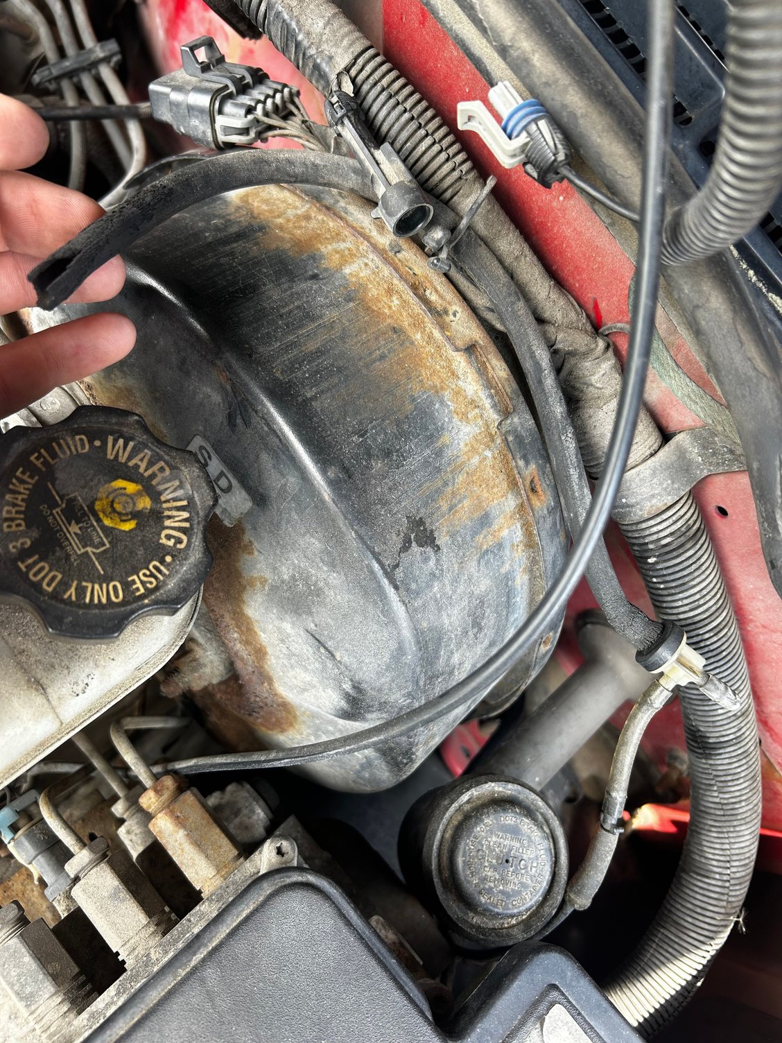 I found this line in the engine bay looks like a dry rotted vacuum line, but I am not having any symptoms of a vacuum leak. Any idea on where this goes?
