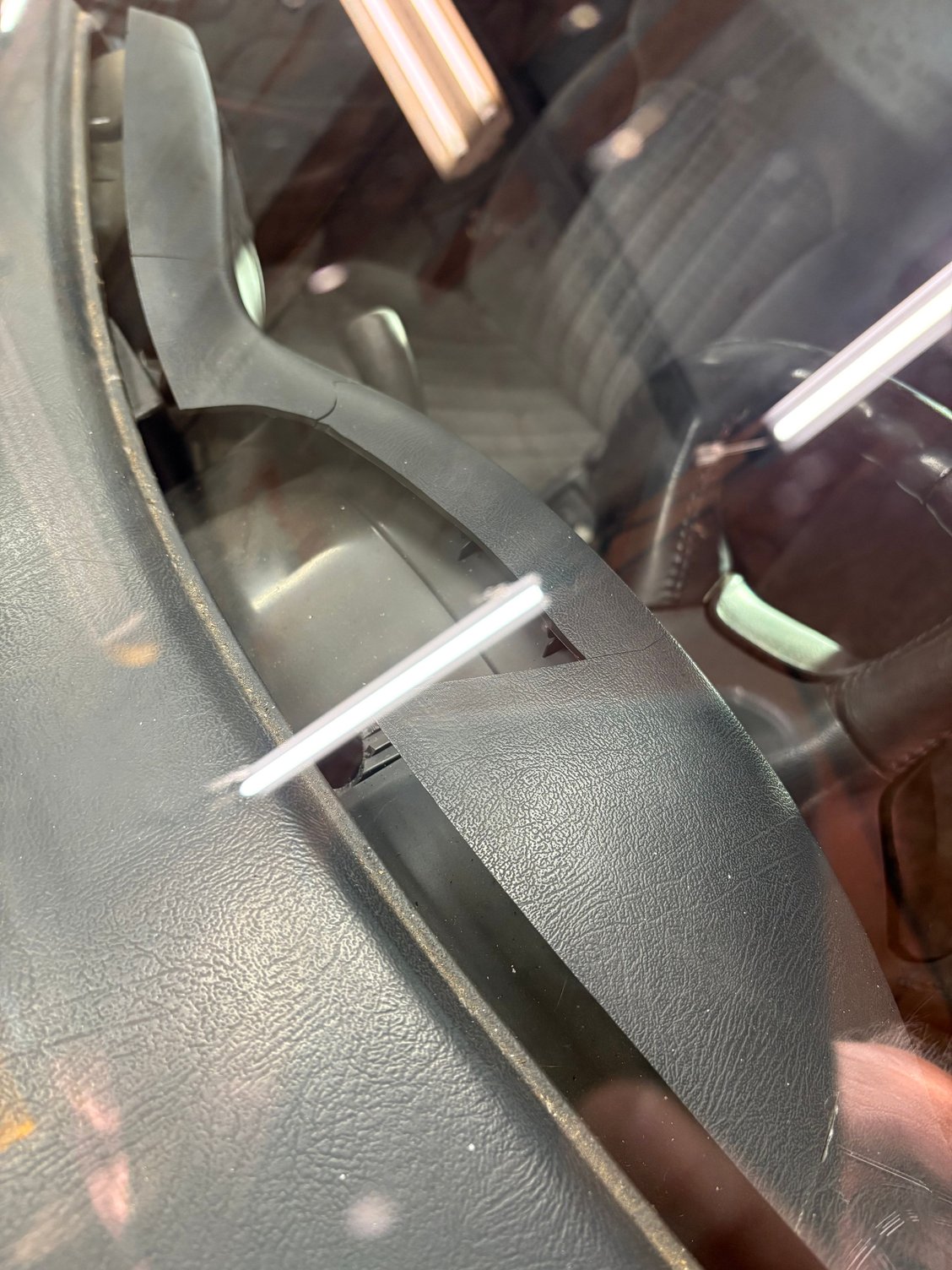 Well great. It was cracked before and trying to remove bezel and it really busted up. Another part to add to the none yard list. 