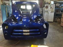 buffing complete, now to add badges. og ram head being polished