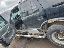 One stainless nerf bar left.