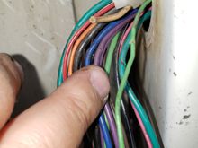 The broken wire