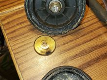 The disassembled vacuum advance (the top is not in the picture)