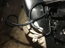 After looming the wires for a clean finish