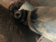Rear drivers side shock