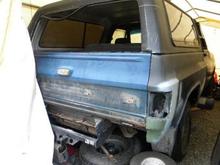 GMC Tailgate installed month ago, gona ditch the power window and put my manaul in it.....might go in to friends body shop in dec so he can finish it off for me.......