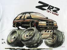 ZR2 Blazer Air Brushing